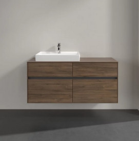 Тумба под раковину Villeroy & Boch Collaro 120х50 см ДСП дуб аризона C08200VH