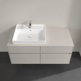 Тумба под раковину Villeroy & Boch Collaro 120х50 см ДСП мягкий серый C08200VK