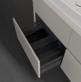 Тумба под раковину Villeroy & Boch Collaro 120х50 см ДСП мягкий серый C08200VK
