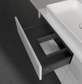 Тумба под раковину Villeroy & Boch Collaro 120х50 см ДСП белое дерево C08200E8