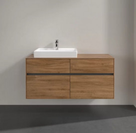 Тумба під раковину Villeroy & Boch Collaro 120х50 см ДСП дуб канзас C08200RH