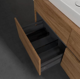 Тумба під раковину Villeroy & Boch Collaro 120х50 см ДСП дуб канзас C08200RH