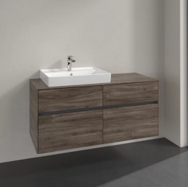 Тумба под раковину Villeroy & Boch Collaro 120х50 см ДСП каменный дуб C08200RK