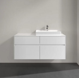 Тумба под раковину Villeroy & Boch Collaro 120х50 см ДСП белый матовый C08300MS