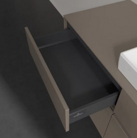 Тумба під раковину Villeroy & Boch Collaro 120х50 см ДСП сірий трюфель C08300VG