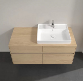 Тумба под раковину Villeroy & Boch Collaro 120х50 см ДСП северный дуб C08300VJ