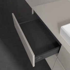 Тумба під раковину Villeroy&Boch Collaro 120х50 см ДСП м'який сірий C08300VK