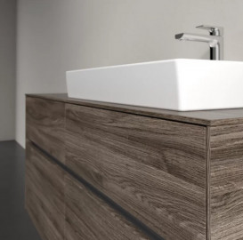 Тумба под раковину Villeroy & Boch Collaro 120х50 см ДСП каменный дуб C08300RK