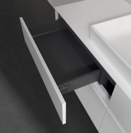 Тумба под раковину Villeroy & Boch Collaro 140х50 см ДСП белый матовый C08400MS