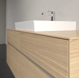 Тумба под раковину Villeroy & Boch Collaro 140х50 см ДСП северный дуб C08400VJ