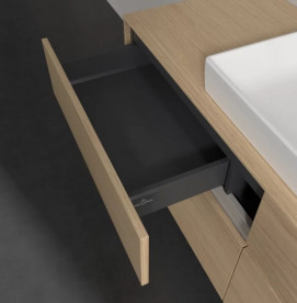 Тумба под раковину Villeroy & Boch Collaro 140х50 см ДСП северный дуб C08400VJ