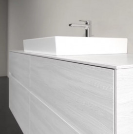 Тумба под раковину Villeroy & Boch Collaro 140х50 см ДСП белое дерево C08400E8