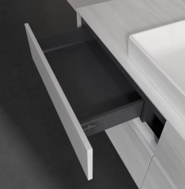 Тумба под раковину Villeroy & Boch Collaro 140х50 см ДСП белое дерево C08400E8