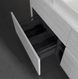 Тумба под раковину Villeroy & Boch Collaro 140х50 см ДСП белое дерево C08400E8