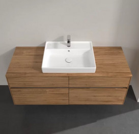 Тумба під раковину Villeroy & Boch Collaro 140х50 см ДСП дуб канзас C08400RH