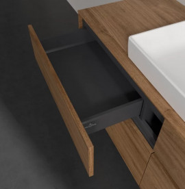 Тумба під раковину Villeroy & Boch Collaro 140х50 см ДСП дуб канзас C08400RH
