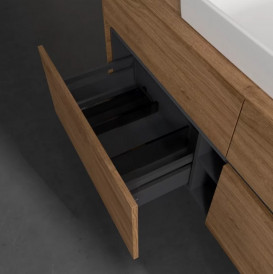 Тумба під раковину Villeroy & Boch Collaro 140х50 см ДСП дуб канзас C08400RH