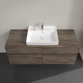 Тумба под раковину Villeroy & Boch Collaro 140х50 см ДСП каменный дуб C08400RK