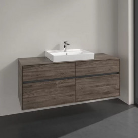 Тумба под раковину Villeroy & Boch Collaro 140х50 см ДСП каменный дуб C08400RK
