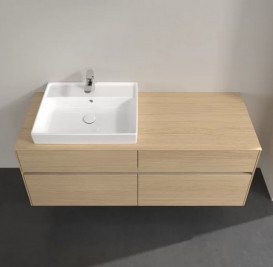 Тумба під раковину Villeroy&Boch Collaro 140х50 см ДСП північний дуб C08500VJ