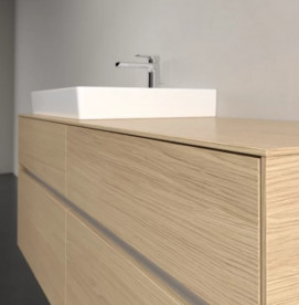 Тумба під раковину Villeroy&Boch Collaro 140х50 см ДСП північний дуб C08500VJ