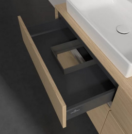 Тумба під раковину Villeroy&Boch Collaro 140х50 см ДСП північний дуб C08500VJ