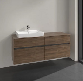 Тумба под раковину Villeroy & Boch Collaro 140х50 см ДСП дуб аризона C08500VH