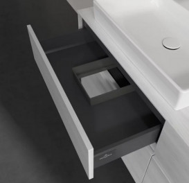 Тумба под раковину Villeroy & Boch Collaro 140х50 см ДСП белое дерево C08500E8