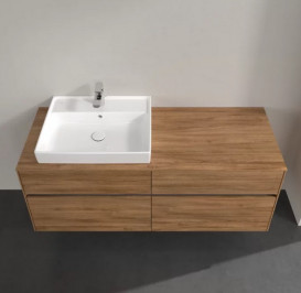 Тумба под раковину Villeroy & Boch Collaro 140х50 см ДСП дуб канзас C08500RH