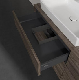 Тумба под раковину Villeroy & Boch Collaro 140х50 см ДСП каменный дуб C08500RK