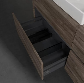 Тумба под раковину Villeroy & Boch Collaro 140х50 см ДСП каменный дуб C08500RK
