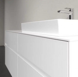 Тумба под раковину Villeroy & Boch Collaro 140х50 см ДСП белый матовый C08600MS