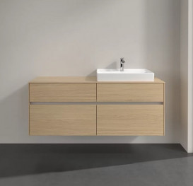 Тумба под раковину Villeroy & Boch Collaro 140х50 см ДСП северный дуб C08600VJ