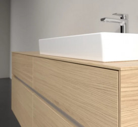 Тумба под раковину Villeroy & Boch Collaro 140х50 см ДСП северный дуб C08600VJ