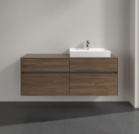 Тумба під раковину Villeroy & Boch Collaro 140х50 см ДСП дуб аризона C08600VH