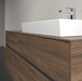 Тумба під раковину Villeroy & Boch Collaro 140х50 см ДСП дуб аризона C08600VH