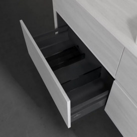 Тумба під раковину Villeroy&Boch Collaro 140х50 см ДСП біле дерево C08600E8