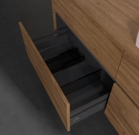 Тумба под раковину Villeroy & Boch Collaro 140х50 см ДСП дуб канзас C08600RH