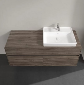 Тумба под раковину Villeroy & Boch Collaro 140х50 см ДСП каменный дуб C08600RK