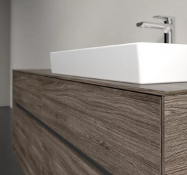 Тумба под раковину Villeroy & Boch Collaro 140х50 см ДСП каменный дуб C08600RK