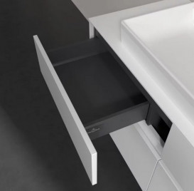 Тумба под раковину Villeroy & Boch Collaro 120х50 см МДФ глянцевый белый C08700DH