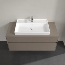 Тумба під раковину Villeroy & Boch Collaro 120х50 см ДСП сірий трюфель C08700VG