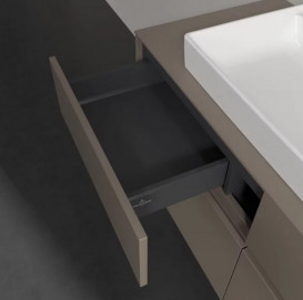 Тумба під раковину Villeroy & Boch Collaro 120х50 см ДСП сірий трюфель C08700VG