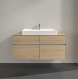 Тумба под раковину Villeroy & Boch Collaro 120х50 см ДСП северный дуб C08700VJ