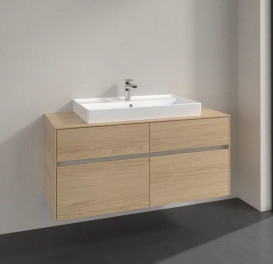 Тумба под раковину Villeroy & Boch Collaro 120х50 см ДСП северный дуб C08700VJ