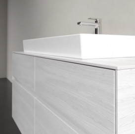 Тумба под раковину Villeroy & Boch Collaro 120х50 см ДСП белое дерево C08700E8