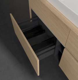 Тумба під раковину Villeroy&Boch Collaro 140х50 см ДСП північний дуб C08800VJ