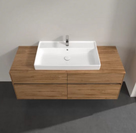 Тумба под раковину Villeroy & Boch Collaro 140х50 см ДСП дуб канзас C08800RH