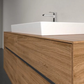 Тумба под раковину Villeroy & Boch Collaro 140х50 см ДСП дуб канзас C08800RH