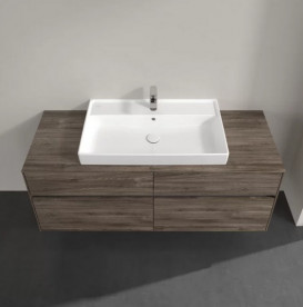 Тумба под раковину Villeroy & Boch Collaro 140х50 см ДСП каменный дуб C08800RK